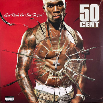 50 Cent : Get Rich Or Die Tryin' (2xLP, Album, RE)