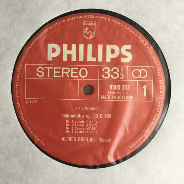 Franz Schubert - Alfred Brendel : Impromptus Op.90, D.899 / Op.142, D.935 (LP, Comp)