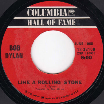 Bob Dylan : Like A Rolling Stone / Rainy Day Women #12 & 35 (7", RE)