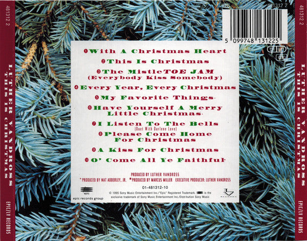 Luther Vandross : This Is Christmas (CD, Album)