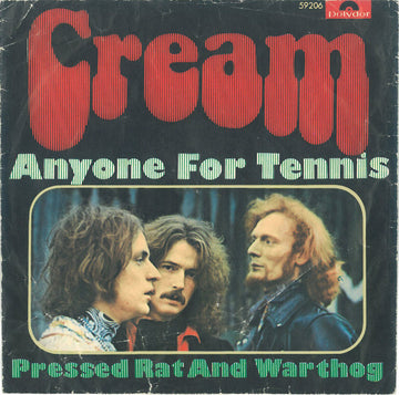Cream (2) : Anyone For Tennis (7", Single, Mono)
