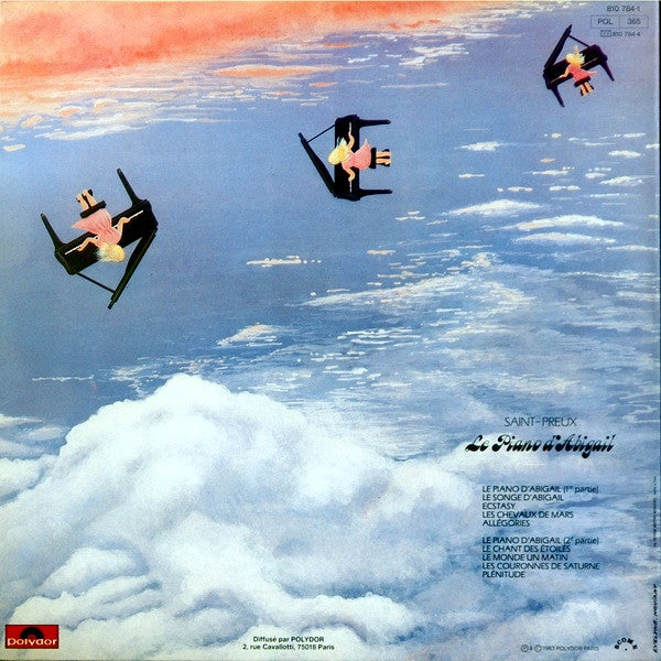 Saint-Preux : Le Piano D'Abigail (LP, Album)