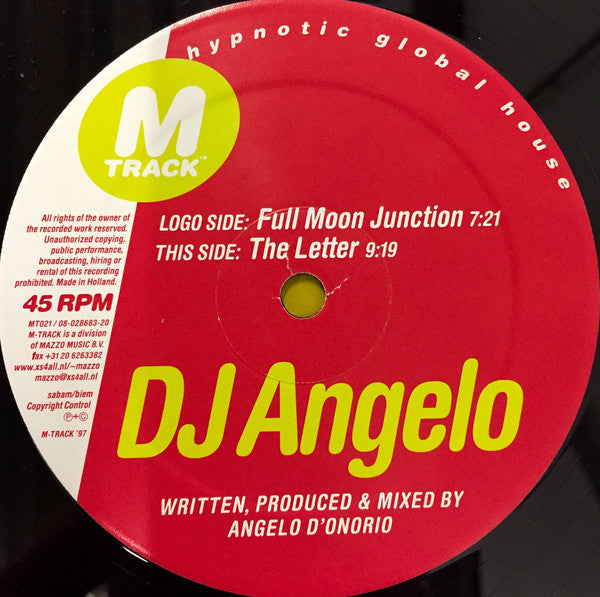 DJ Angelo : Full Moon Junction (12")