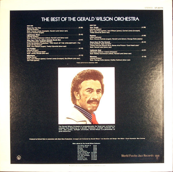 Gerald Wilson Orchestra : The Best Of The Gerald Wilson Orchestra (LP, Comp, Club)