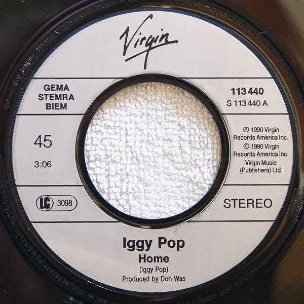 Iggy Pop : Home (7", Single)