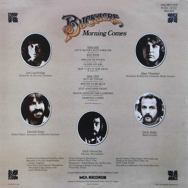 Buckacre : Morning Comes (LP, Album)