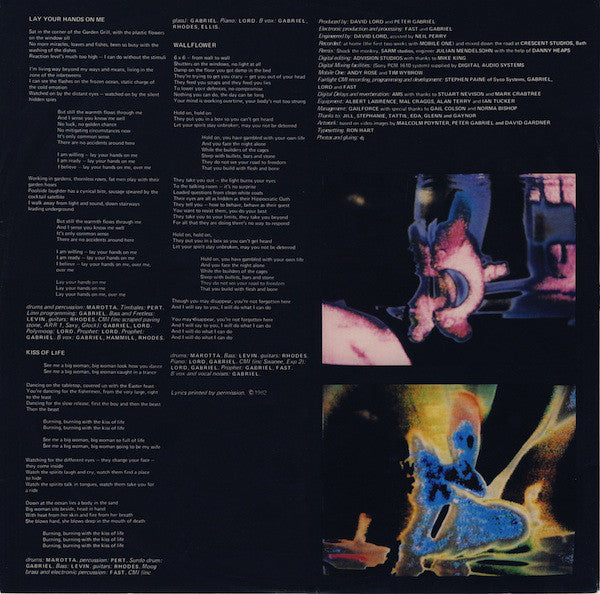 Peter Gabriel : Peter Gabriel (LP, Album)