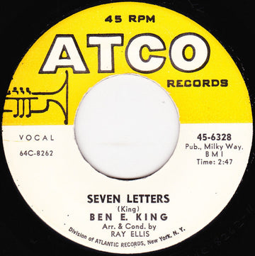 Ben E. King : Seven Letters / River Of Tears (7", Single)