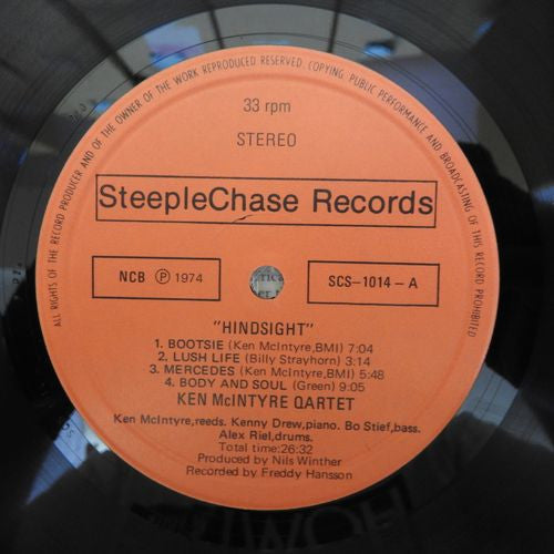 Ken McIntyre : Hindsight (LP, Album)