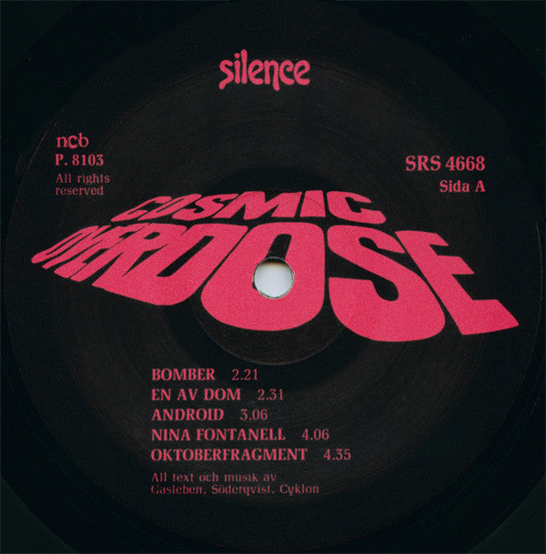 Cosmic Overdose : 4668 (LP, Album)