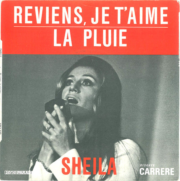 Sheila (5) : Reviens, Je T'aime / La Pluie (7", Single, Pap)