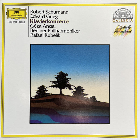 Robert Schumann / Edvard Grieg - Géza Anda, Berliner Philharmoniker, Rafael Kubelik : Klavierkonzerte (CD, Album, RE, RM)