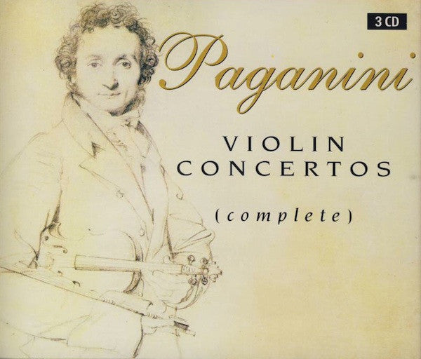 Niccolò Paganini : Violin Concertos (Complete) (3xCD, Comp, RE)