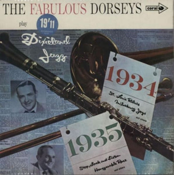 The Dorsey Brothers Orchestra : Dixieland Jazz (LP, Album)