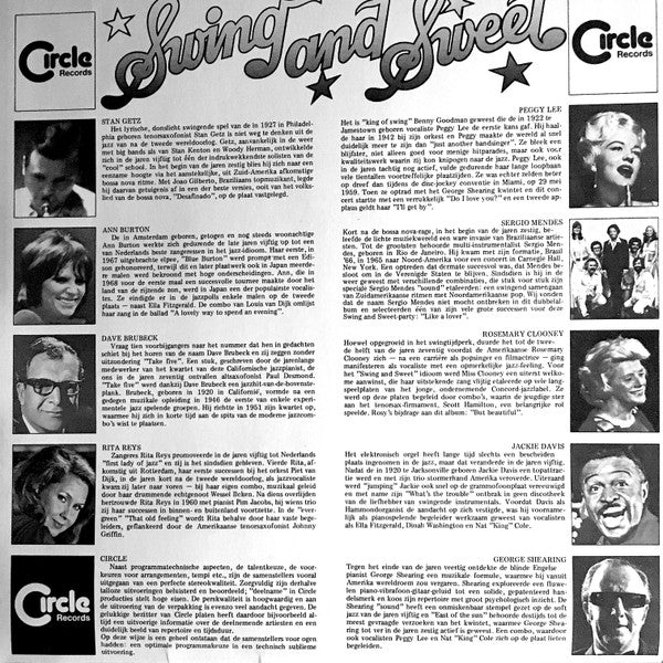 Various : Swing And Sweet (2xLP, Comp)