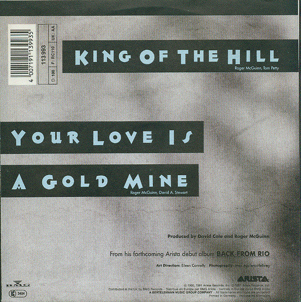 Roger McGuinn : King Of The Hill (7", Single)