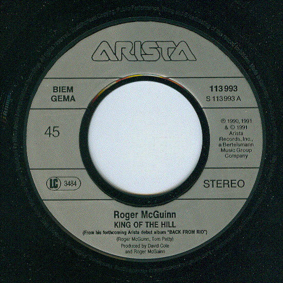 Roger McGuinn : King Of The Hill (7", Single)