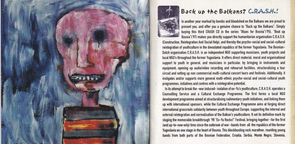 Various : Back Up The Balkans (CD, Album, Comp)