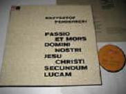 Krzysztof Penderecki : Passio Et Mors Domini Nostri Jesu Christi Secundum Lucam (2xLP, Album, RE + Box)