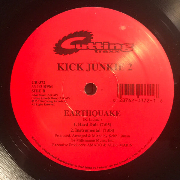Keith Litman : Kick Junkie 2 (12")