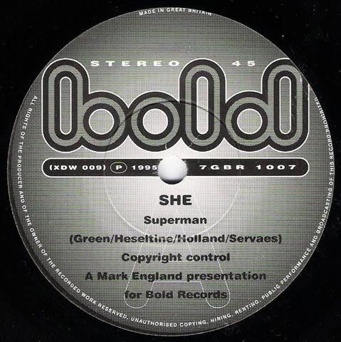 She (15) : Superman (7", Single)