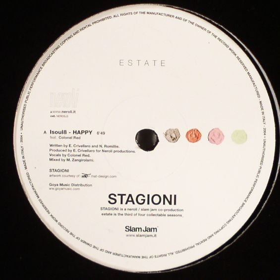 Isoul8 Feat. Colonel Red : Happy (12", S/Sided)