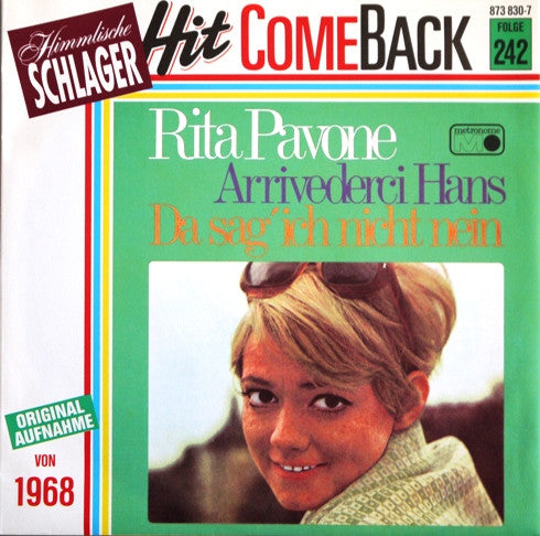 Rita Pavone : Arrivederci Hans (7", Single, RE)