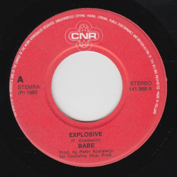 Babe (2) : Explosive (7", Single)