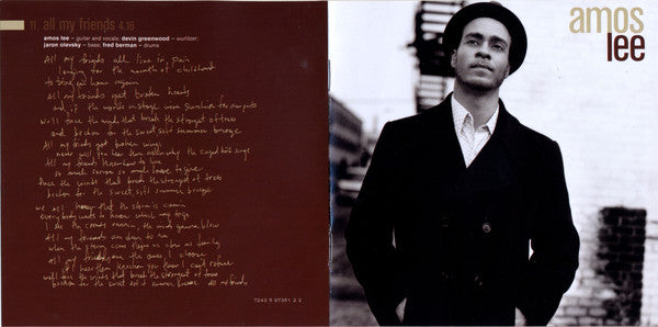 Amos Lee : Amos Lee (CD, Album, Copy Prot.)
