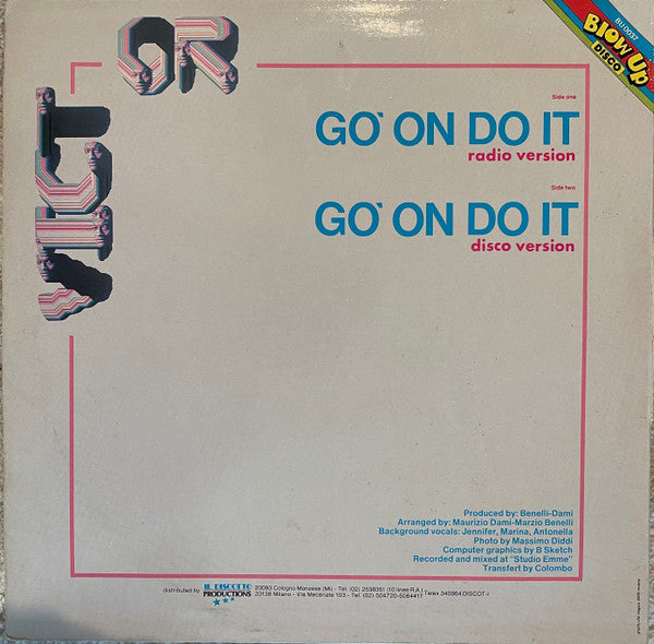 Victor (2) : Go' On Do It (12")