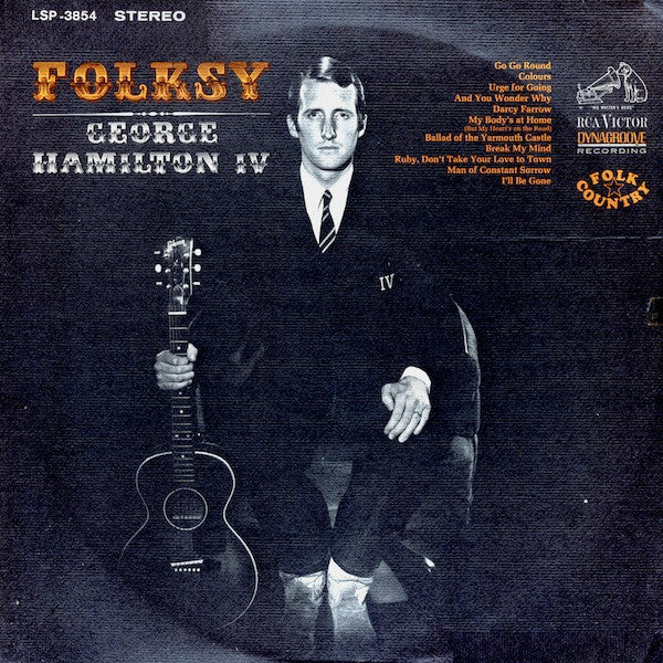 George Hamilton IV : Folksy (LP, Album)