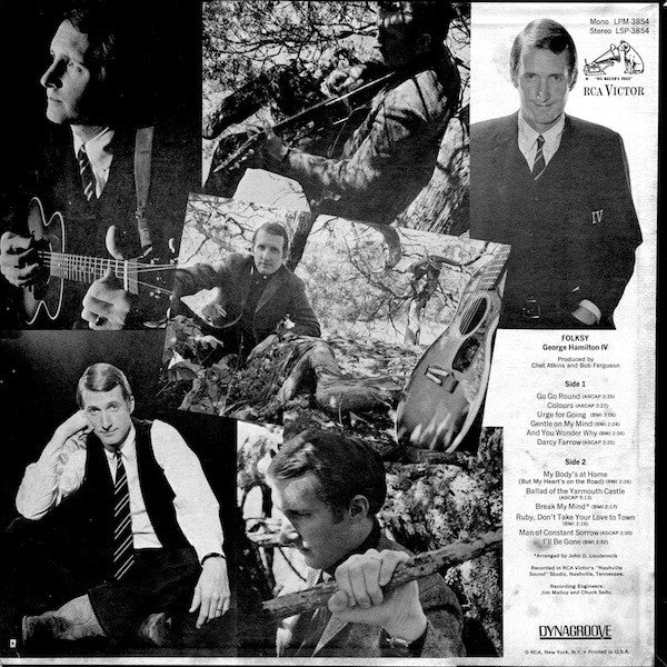 George Hamilton IV : Folksy (LP, Album)