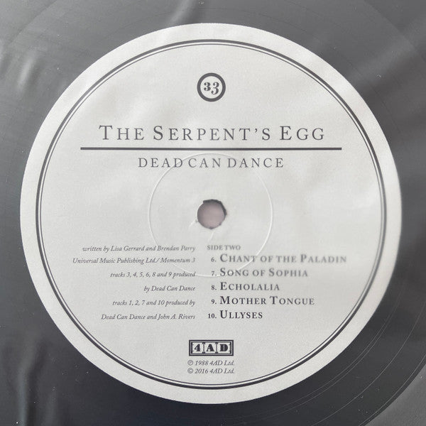 Dead Can Dance : The Serpent's Egg (LP, Album, RE)