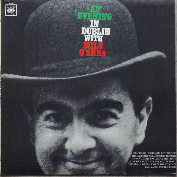 Milo O'Shea : An Evening In Dublin With Milo O'Shea (LP)