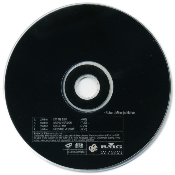 Robert Miles : Children (CD, Single)