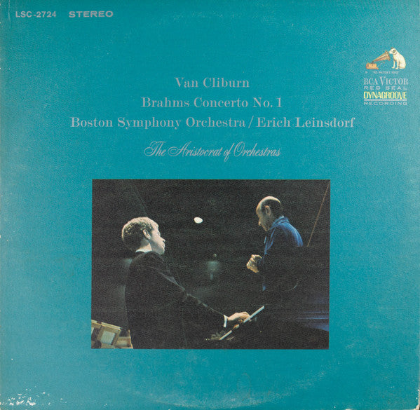 Johannes Brahms / Van Cliburn, Boston Symphony Orchestra, Erich Leinsdorf : Concerto No. 1 (LP, Roc)