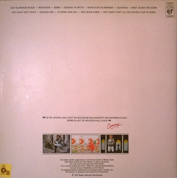 Conny Vandenbos : Licht En Schaduw (LP, Album, Gat)