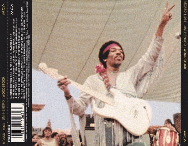 Jimi Hendrix : Woodstock (CD, Album)