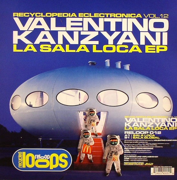 Valentino Kanzyani : La Sala Loca EP (12", EP)