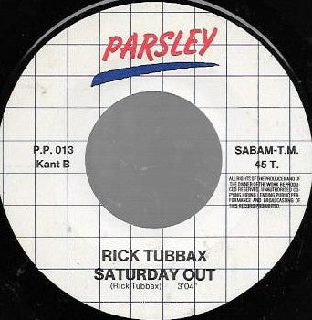 Rick Tubbax : Credo (7")