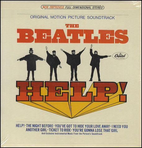 The Beatles : Help! (Original Motion Picture Soundtrack) (LP, Album, RE, Ora)