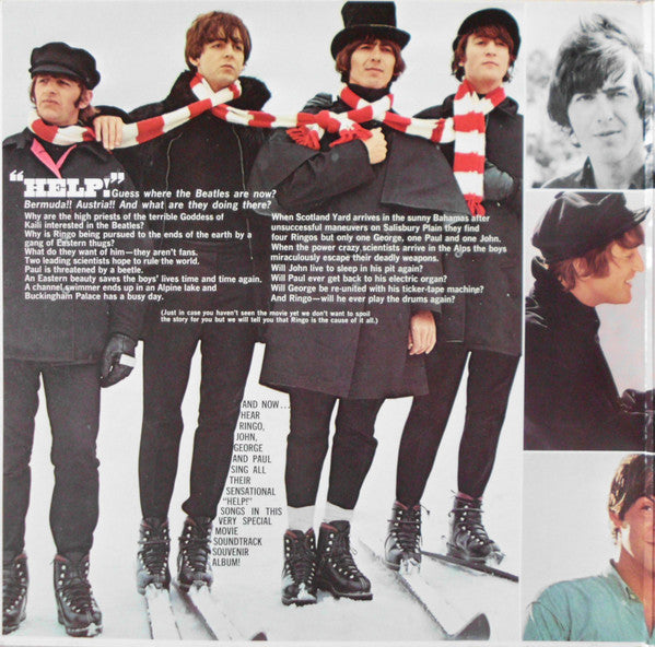The Beatles : Help! (Original Motion Picture Soundtrack) (LP, Album, RE, Ora)