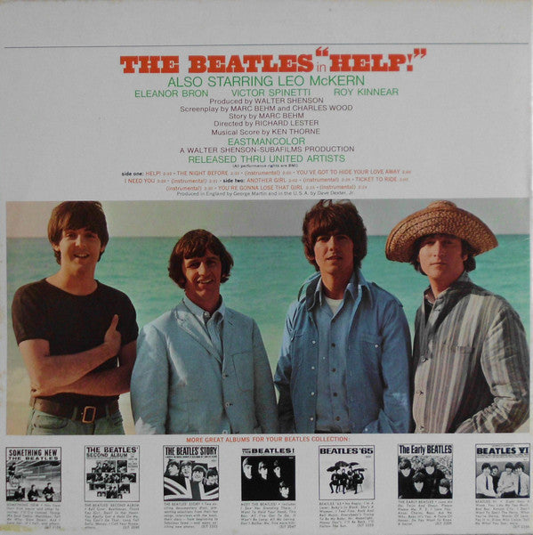 The Beatles : Help! (Original Motion Picture Soundtrack) (LP, Album, RE, Ora)