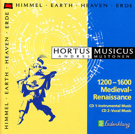 Hortus Musicus, Andres Mustonen : 1200 - 1600 ∙ Medieval Reinassance (2xCD, Comp)