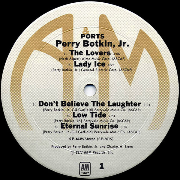 Perry Botkin Jr. : Ports (LP, Album)