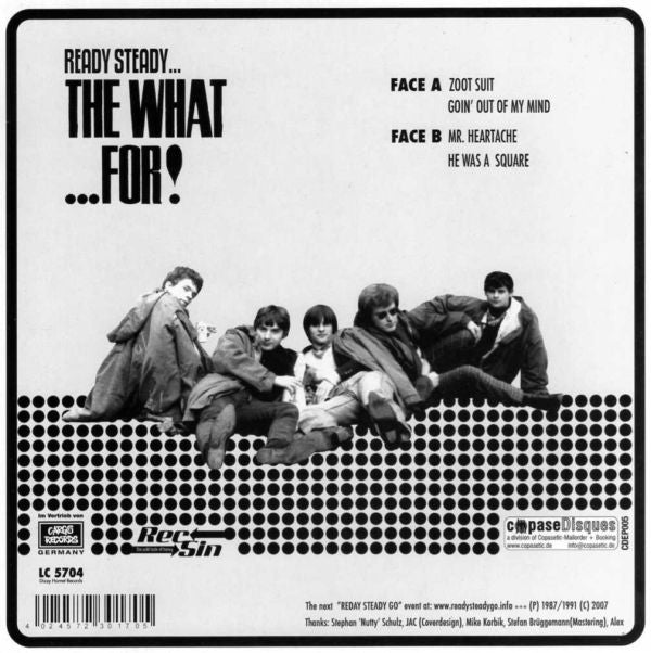 The What...For! : Ready Steady... The What...For! (7", EP)