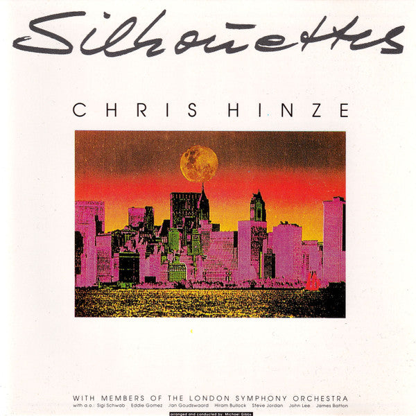 Chris Hinze With Members Of The London Symphony Orchestra : Silhouettes (CD, Album)