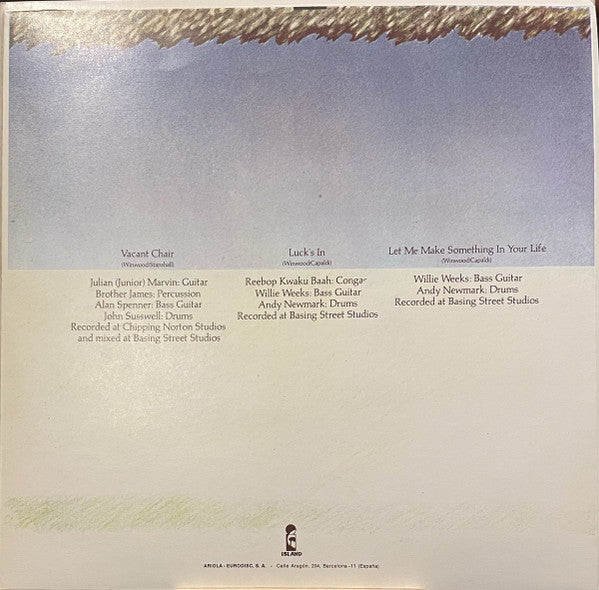 Steve Winwood : Steve Winwood (LP, Album)