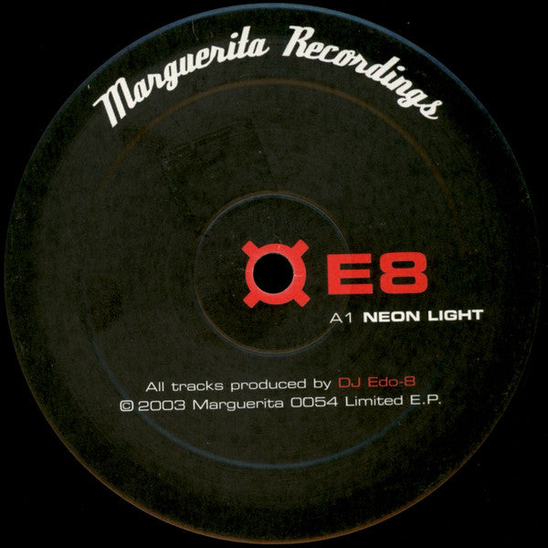 Edo 8 : Neon Light (12", EP, Ltd)