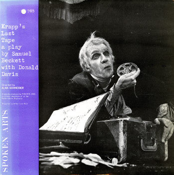 Samuel Beckett : Krapp's Last Tape - A Play By Samuel Beckett With Donald Davis (LP)